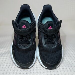 ✨ Pick 2 for $15 ✨ Adidas Kids Black and Pink Sneakers